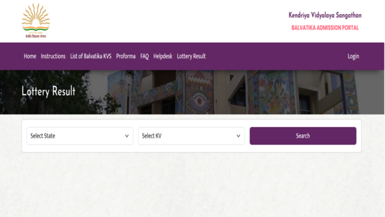 KVS Lottery Result 2025 for Balvatika 1, 3 released, check here KVS Lottery Result 2025 for Balvatika 1, 3 released, check here