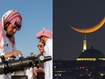 Eid 2025 moon sighting highlights: Even as scientists and Western astronomers said Shawwal moon invisible during eclipse, Saudi Arabia and UAE declare crescent has been sighted for Eid-ul-Fitr 2025.(File Photo) Eid 2025 moon sighting highlights: Even as scientists and Western astronomers said Shawwal moon invisible during eclipse, Saudi Arabia and UAE declare crescent has been sighted for Eid-ul-Fitr 2025.(File Photo)