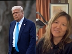 In a video shared on Trump's Truth Social account, Faye Hall is seen smiling and in apparently good health, saying: In a video shared on Trump's Truth Social account, Faye Hall is seen smiling and in apparently good health, saying: