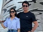 Sonu Sood with wife Sonali Sonu Sood with wife Sonali