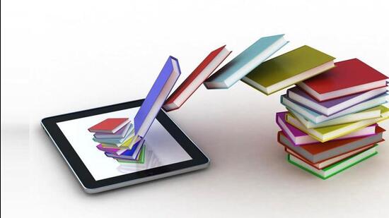 Each digital library will be equipped with a Smart LED TV with a camera, two desktop computers and a computer table. (For Representation) Each digital library will be equipped with a Smart LED TV with a camera, two desktop computers and a computer table. (For Representation)