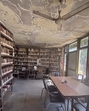 Built in 1985, the library is in poor condition, with damp walls, broken furniture, and nearly 5,500 books left to decay. (Gurpreet Singh/Hindustan Times) Built in 1985, the library is in poor condition, with damp walls, broken furniture, and nearly 5,500 books left to decay. (Gurpreet Singh/Hindustan Times)