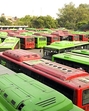 DTC has been asked to explore bus depot spaces where commercial development or advertisements can be feasible. (HT Archive) DTC has been asked to explore bus depot spaces where commercial development or advertisements can be feasible. (HT Archive)