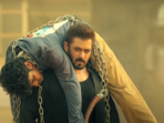 Sikandar review: Salman Khan in a still from the film. Sikandar review: Salman Khan in a still from the film.