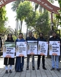 During the previous senate meeting, members protested with placards outside the campus, calling for urgent action. During the previous senate meeting, members protested with placards outside the campus, calling for urgent action.