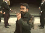 Mohanlal in a still from L2 Empuraan. Mohanlal in a still from L2 Empuraan.
