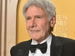 US actor Harrison Ford arrives for the 31st Annual Screen Actors Guild awards at the Shrine Auditorium in Los Angeles, February 23, 2025. (Photo by Frederic J. Brown / AFP)(AFP) US actor Harrison Ford arrives for the 31st Annual Screen Actors Guild awards at the Shrine Auditorium in Los Angeles, February 23, 2025. (Photo by Frederic J. Brown / AFP)(AFP)