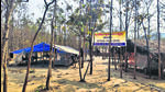 The primary school has 112 students in 12 temporary structures that house classrooms, a kitchen, hostels, and staff quarters. (HT) The primary school has 112 students in 12 temporary structures that house classrooms, a kitchen, hostels, and staff quarters. (HT)