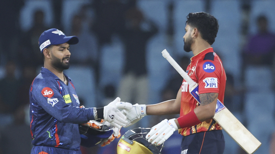 Shreyas Iyer won out the battle of the record signings as his Punjab Kings thrashed Rishabh Pant's Lucknow Super Giants by eight wickets at the Ekana Stadium in Lucknow. Iyer scored a second consecutive unbeaten half-century while Pant failed to make a big difference to the scorecard again. 