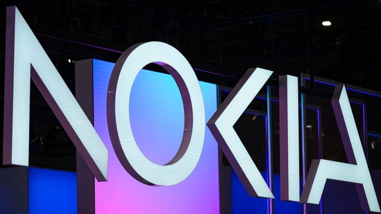 The logo of Finnish technology company Nokia is pictured at the MWC (Mobile World Congress), the world's biggest mobile fair, on March 4, 2025 in Barcelona.( Josep Lago/AFP) The logo of Finnish technology company Nokia is pictured at the MWC (Mobile World Congress), the world's biggest mobile fair, on March 4, 2025 in Barcelona.( Josep Lago/AFP)