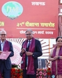 A gold medal winner being felicitated. (Sourced) A gold medal winner being felicitated. (Sourced)