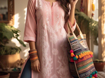 Shop the look: Level up your kurti game with this perfectly styled outfit; Tradition meets trendy!(AI Generated) Shop the look: Level up your kurti game with this perfectly styled outfit; Tradition meets trendy!(AI Generated)