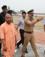 Chief minister Yogi Adityanath taking stock of preparations in Varanasi, for the PM’s proposed visit to the city (HT Photo) Chief minister Yogi Adityanath taking stock of preparations in Varanasi, for the PM’s proposed visit to the city (HT Photo)
