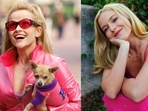 Reese Witherspoon as Elle Woods; Lexi Minetree in her 'manifestation shoot' as Elle Woods Reese Witherspoon as Elle Woods; Lexi Minetree in her 'manifestation shoot' as Elle Woods