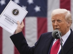 President Donald Trump speaks during an event to announce new tariffs in the Rose Garden at the White House, Wednesday.(AP) President Donald Trump speaks during an event to announce new tariffs in the Rose Garden at the White House, Wednesday.(AP)
