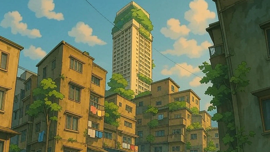 Delayed possession: The Supreme Court has summoned the chief officer of MHADA to explain how the agency plans to ensure payment of outstanding rent arrears to tenants affected by a long-delayed redevelopment project.(Studio Ghibli style image created using Grok Beta) Delayed possession: The Supreme Court has summoned the chief officer of MHADA to explain how the agency plans to ensure payment of outstanding rent arrears to tenants affected by a long-delayed redevelopment project.(Studio Ghibli style image created using Grok Beta)
