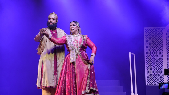 A Kathak recital dance performance showcasing Mirza Ghalib's timeless poetry