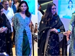 Isha Ambani and Shloka Mehta turned heads at the Express Awards in Mumbai with their exquisite ethnic ensembles.(Instagram) Isha Ambani and Shloka Mehta turned heads at the Express Awards in Mumbai with their exquisite ethnic ensembles.(Instagram)