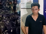 On March 14, the car driven by Rakshit Chaurasia rammed several two-wheelers, leaving one woman dead and some others injured. (ANI/File) On March 14, the car driven by Rakshit Chaurasia rammed several two-wheelers, leaving one woman dead and some others injured. (ANI/File)