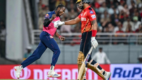 It was a one-sided encounter as Jofra Archer struck thrice to restrict PBKS to 155/9 in 20 overs.