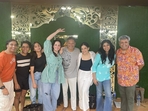 Artistes with the director rehearsing for the plays Bade Miyan Deewane and Phir Se Shaadi that will be staged in Lucknow. Artistes with the director rehearsing for the plays Bade Miyan Deewane and Phir Se Shaadi that will be staged in Lucknow.