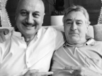 Anupam Kher and Robert De Niro’s picture was taken by their Silver Linings Playbook director David O Russell. Anupam Kher and Robert De Niro’s picture was taken by their Silver Linings Playbook director David O Russell.