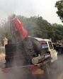 The project also includes building an automatic tyre washing bay to prevent dirt and dust from spreading onto public roads, and handling the operation and maintenance of the entire system for five years. (HT) The project also includes building an automatic tyre washing bay to prevent dirt and dust from spreading onto public roads, and handling the operation and maintenance of the entire system for five years. (HT)