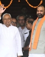 Bihar chief minister Nitish Kumar with deputy chief minister Samrat Choudhary at Bihar Assembly in Patna on Monday. (Santosh Kumar/HT) Bihar chief minister Nitish Kumar with deputy chief minister Samrat Choudhary at Bihar Assembly in Patna on Monday. (Santosh Kumar/HT)