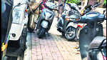 The PMC has been directed to devise and implement measures to relocate fuse boxes and other obstructions on footpaths “expeditiously, in a manner that does not hinder pedestrian movement.” (MAHENDRA KOLHE/HT PHOTO) The PMC has been directed to devise and implement measures to relocate fuse boxes and other obstructions on footpaths “expeditiously, in a manner that does not hinder pedestrian movement.” (MAHENDRA KOLHE/HT PHOTO)
