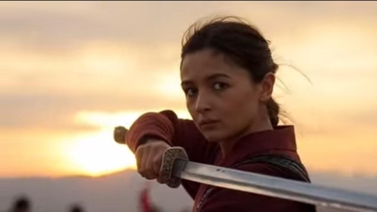Alia Bhatt as fearless Mulan from the Disney world. (Ai TOT)