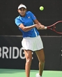 Shrivalli registered a stunning 6-2, 6-4 win against world No.170 Lanlana Tararudee to give India the lead in the tie. (MSLTA) Shrivalli registered a stunning 6-2, 6-4 win against world No.170 Lanlana Tararudee to give India the lead in the tie. (MSLTA)