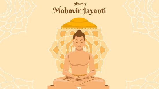 Mahavir Jayanti 2025: In 2025, the 2623th Birth Anniversary of Mahavir Swami will be observed on Thursday, April 10.(Photo by Twitter/nutseedmart)