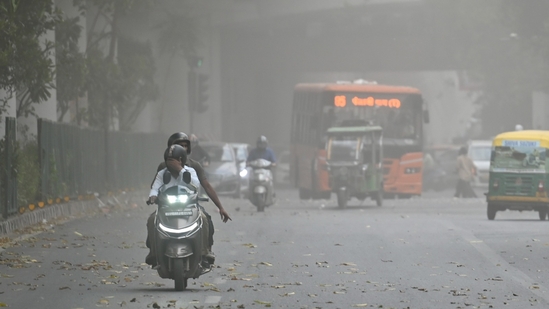 According to the India Meteorological Department (IMD), this change in weather is linked to western disturbances impacting the north-western plains.(Raj K Raj/Hindustan Times)