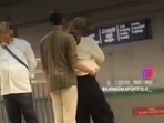 A viral video showed a couple behaving inappropriately at Bengaluru’s Madavara metro station, sparking outrage.(X/@karnatakaportf) A viral video showed a couple behaving inappropriately at Bengaluru’s Madavara metro station, sparking outrage.(X/@karnatakaportf)