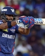 Lucknow Super Giants' Nicholas Pooran in action against Gujarat Titans on Saturday. (REUTERS) Lucknow Super Giants' Nicholas Pooran in action against Gujarat Titans on Saturday. (REUTERS)