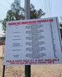 A board outside the station declares no pick and drop facility, further listing entry fee rates. Even bicycles are not exempt. (HT Photo) A board outside the station declares no pick and drop facility, further listing entry fee rates. Even bicycles are not exempt. (HT Photo)