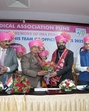 The installation ceremony of the IMA Pune president was held at the Dr Nitu Mandke IMA House. Dr Sunil Ingale took over the charge from Dr Rajan Sancheti. (HT) The installation ceremony of the IMA Pune president was held at the Dr Nitu Mandke IMA House. Dr Sunil Ingale took over the charge from Dr Rajan Sancheti. (HT)