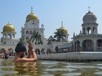 Baisakhi, or Vaisakhi, is celebrated with great pomp and vigour in Punjab. It's on April 13 and devotees offer prayers on this day, seeking blessings. This is at Bangla Sahib.(HT/Sanjeev Kumar) Baisakhi, or Vaisakhi, is celebrated with great pomp and vigour in Punjab. It's on April 13 and devotees offer prayers on this day, seeking blessings. This is at Bangla Sahib.(HT/Sanjeev Kumar)