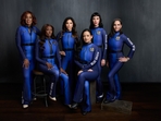 All-female Blue Origin flight donned in their new space suits All-female Blue Origin flight donned in their new space suits