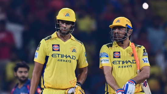 Shivam Dube and MS Dhoni built a match-winning partnership vs LSG.