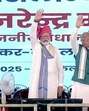 PM Narendra Modi, with Union minister Manohar Lal Khattar and others during a rally in Kail village of Yamunanagar district in Haryana on Monday. (HT photo) PM Narendra Modi, with Union minister Manohar Lal Khattar and others during a rally in Kail village of Yamunanagar district in Haryana on Monday. (HT photo)