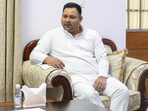 Tejashwi Yadav stated that the NDA would not form a government in Bihar again.(AICC) Tejashwi Yadav stated that the NDA would not form a government in Bihar again.(AICC)