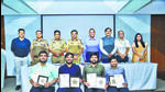 Four final year BTech students at KJ Somaiya Institute of Technology – Jatin Soneta, Dhruv Mokashe, Hemanshu Rajde and Chirayu Agarwal (seated in the front row) – were part of the development team and received certificates of appreciation from police. Four final year BTech students at KJ Somaiya Institute of Technology – Jatin Soneta, Dhruv Mokashe, Hemanshu Rajde and Chirayu Agarwal (seated in the front row) – were part of the development team and received certificates of appreciation from police.