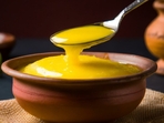 Try the best A2 cow ghee and enjoy its health benefits.(Adobe Stock) Try the best A2 cow ghee and enjoy its health benefits.(Adobe Stock)