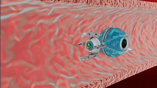 A nano robot 3D render. (Getty Images/iStockphoto) A nano robot 3D render. (Getty Images/iStockphoto)
