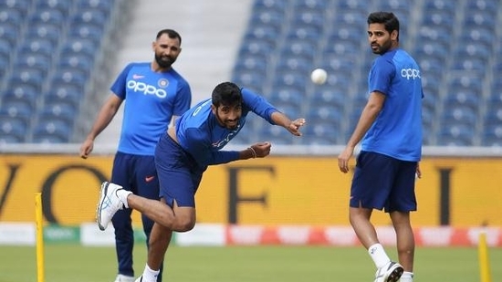 Bhuvneshwar Kumar's (R) swing is still talked about (AFP) Bhuvneshwar Kumar's (R) swing is still talked about (AFP)