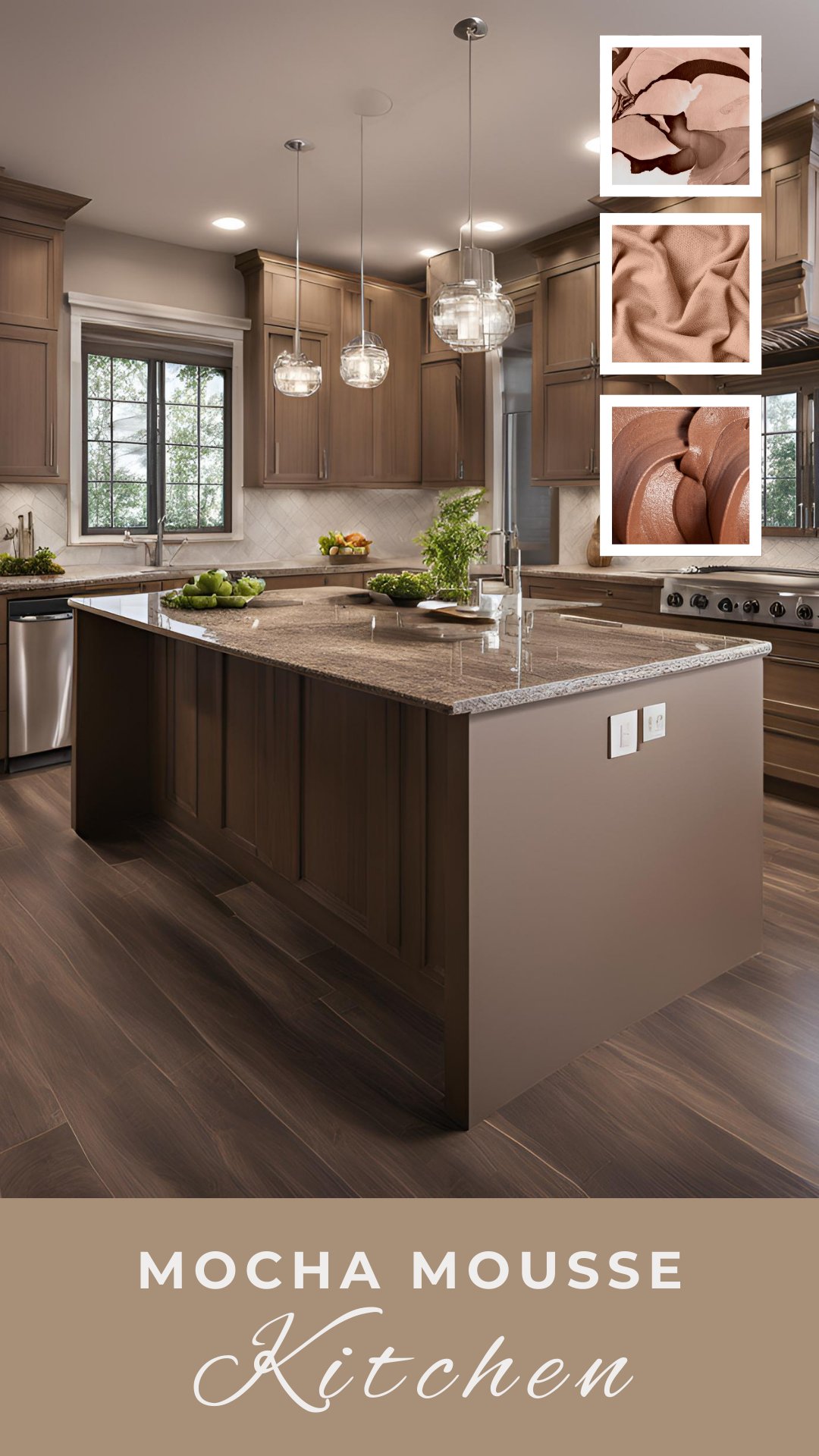 The secret to 2025’s dreamiest kitchens and it starts with Mocha Mousse.(Image by X/AzzurraKB) The secret to 2025’s dreamiest kitchens and it starts with Mocha Mousse.(Image by X/AzzurraKB)