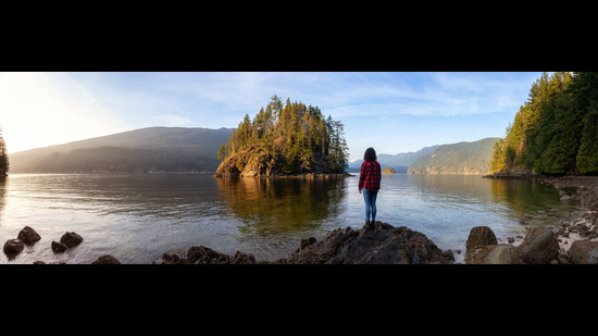 A woman in the Canadian wilds. (Shutterstock) A woman in the Canadian wilds. (Shutterstock)