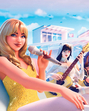Fortnite players in Sabrina Carpenter’s skins are engaging in dance-offs instead of combat. (FORTNITE) Fortnite players in Sabrina Carpenter’s skins are engaging in dance-offs instead of combat. (FORTNITE)