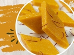 15-minute dessert that tastes like a Friday night dream: Try this Kesariya Kaju Katli recipe now!(Image by X/MewaMitra) 15-minute dessert that tastes like a Friday night dream: Try this Kesariya Kaju Katli recipe now!(Image by X/MewaMitra)